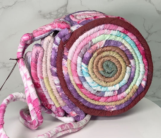 Spiral of Silk Handbag