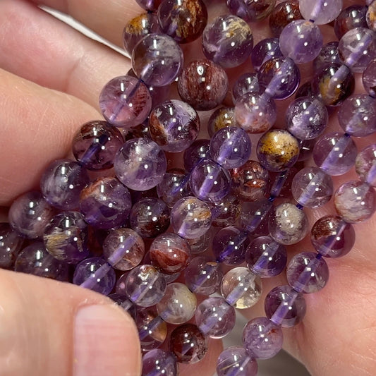 Auralite Beads Round 16" strands