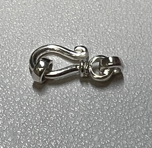 Bali Sterling Silver Clasp pack of 2 clasps