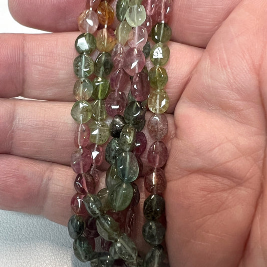 Tourmaline Beads 5x6 16" strands