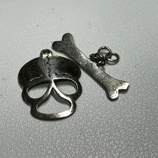 Skull Toggle Sterling silver